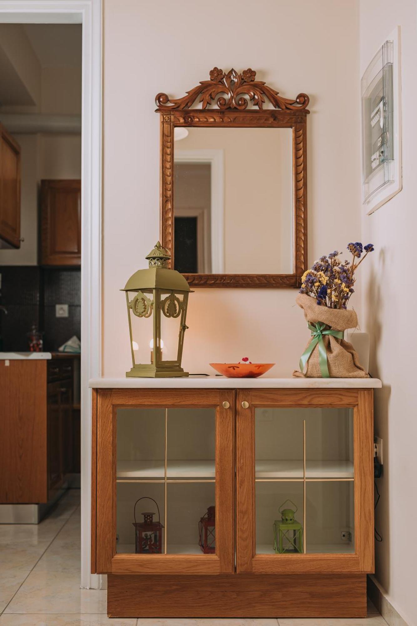 Nostos Apartment, With A Spacious Backyard Artemida  Bagian luar foto